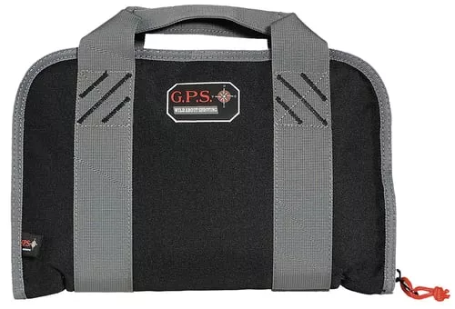 GPS DOUBLE COMPACT PISTOL CASE BLACK