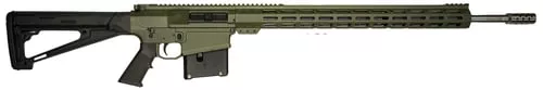 Great Lakes Firearms GL10308SSODG GLFA308 Win 10+1 18" Stainless Threaded Barrel, OD Green Cerakote Picatinny Rail Aluminum Receiver, 6 Position Mil-Spec Black Synthetic Stock, Mil-spec Polymer Grip