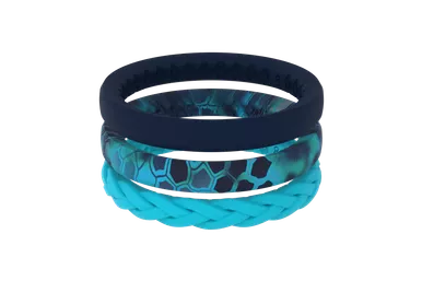Groove Life Women's Stackable Rings - Kryptek Pontus