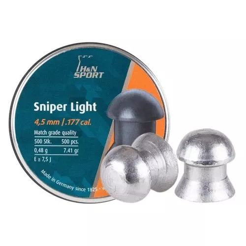H&N Sniper Light .177 Cal, 7.50 gr - 500 ct