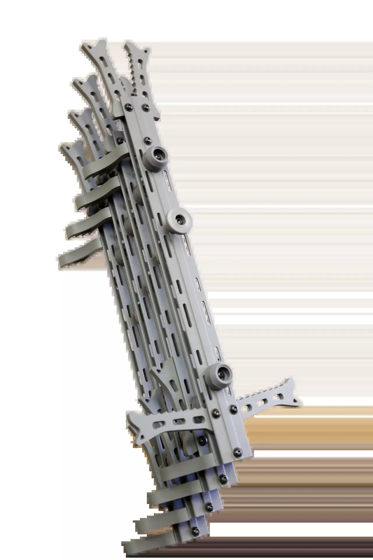 Hawk Helium Climbing Sticks Gray Aluminum 10" W x 20" L 4 Pack