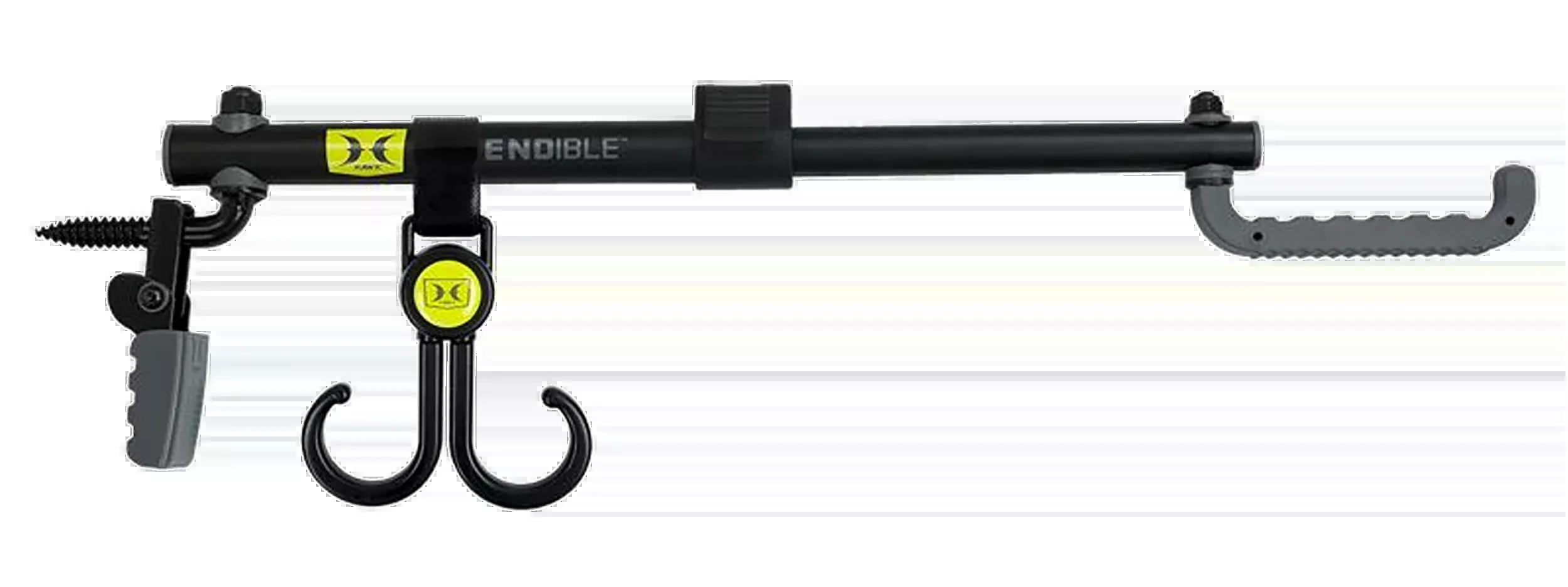 Hawk Xtendible Tree Arm Black Aluminum 8.5"-16.5"