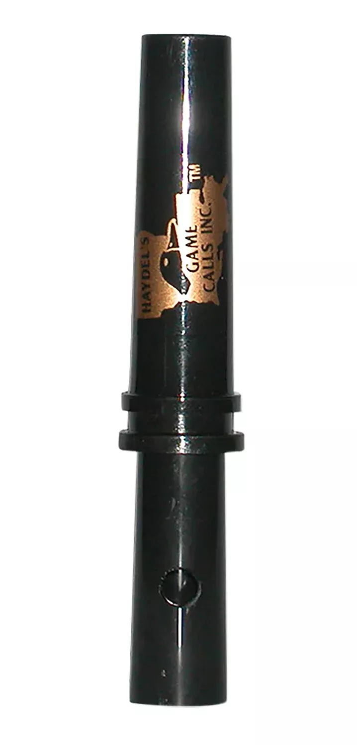 Haydel's Game Calls VTM90 Variable ToneOpen Call Double Reed Mallard Hen Sounds Attracts Ducks Black Acrylic