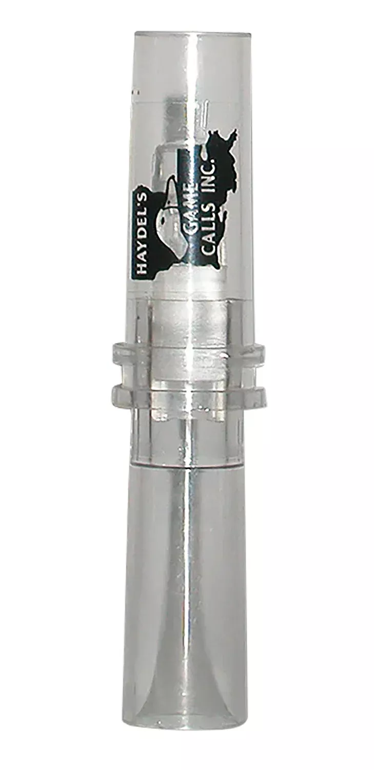 Haydel's Game Calls XLS83 Avian Extra Loud Open Call Specklebelly Sounds Attracts Geese Clear Polycarbonate