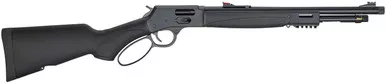 Henry H012MX Big Boy X Model Lever Action 357 Mag Caliber with 7+1 Capacity, 17.40" Barrel, Overall Blued Metal Finish & Black Synthetic Stock Right Hand (Full Size)