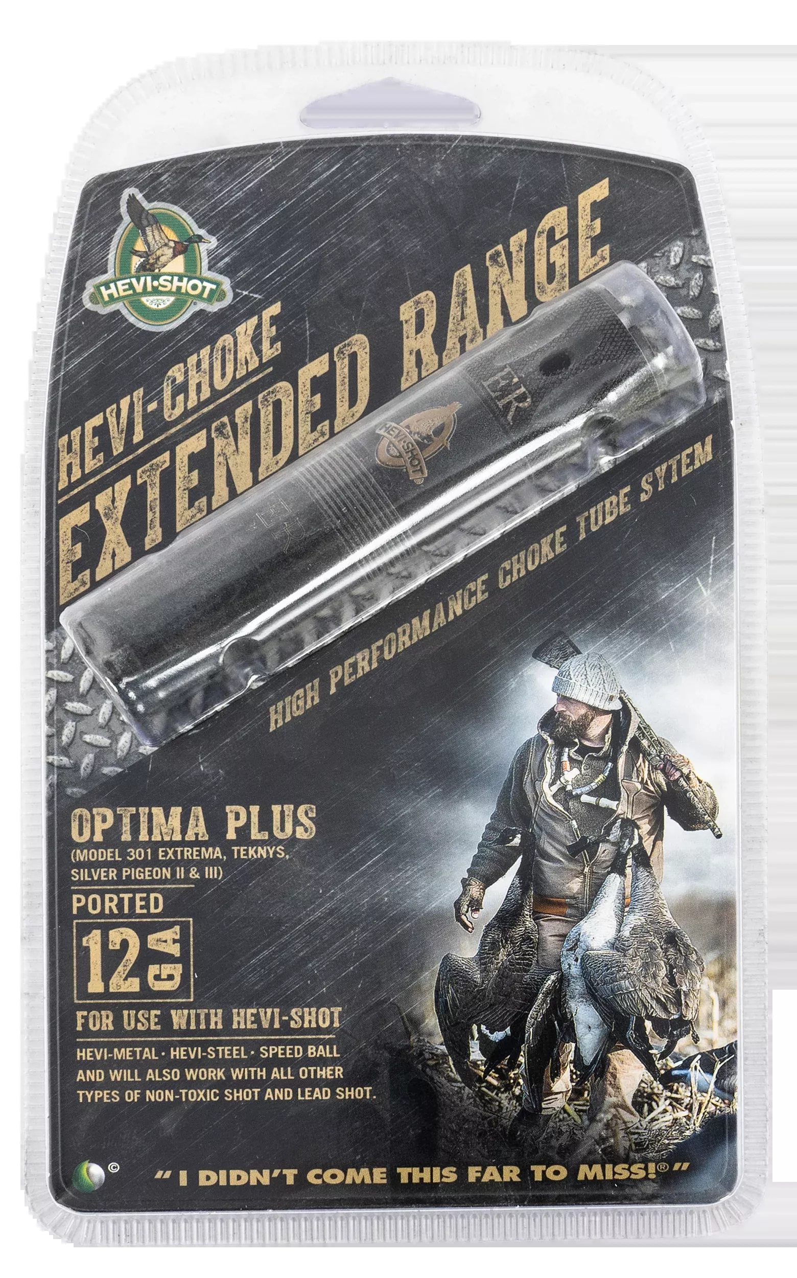 Hevishot Hevi-Choke Waterfowl Beretta Optima Plus 12 Gauge Extended Range Ported Choke Tube