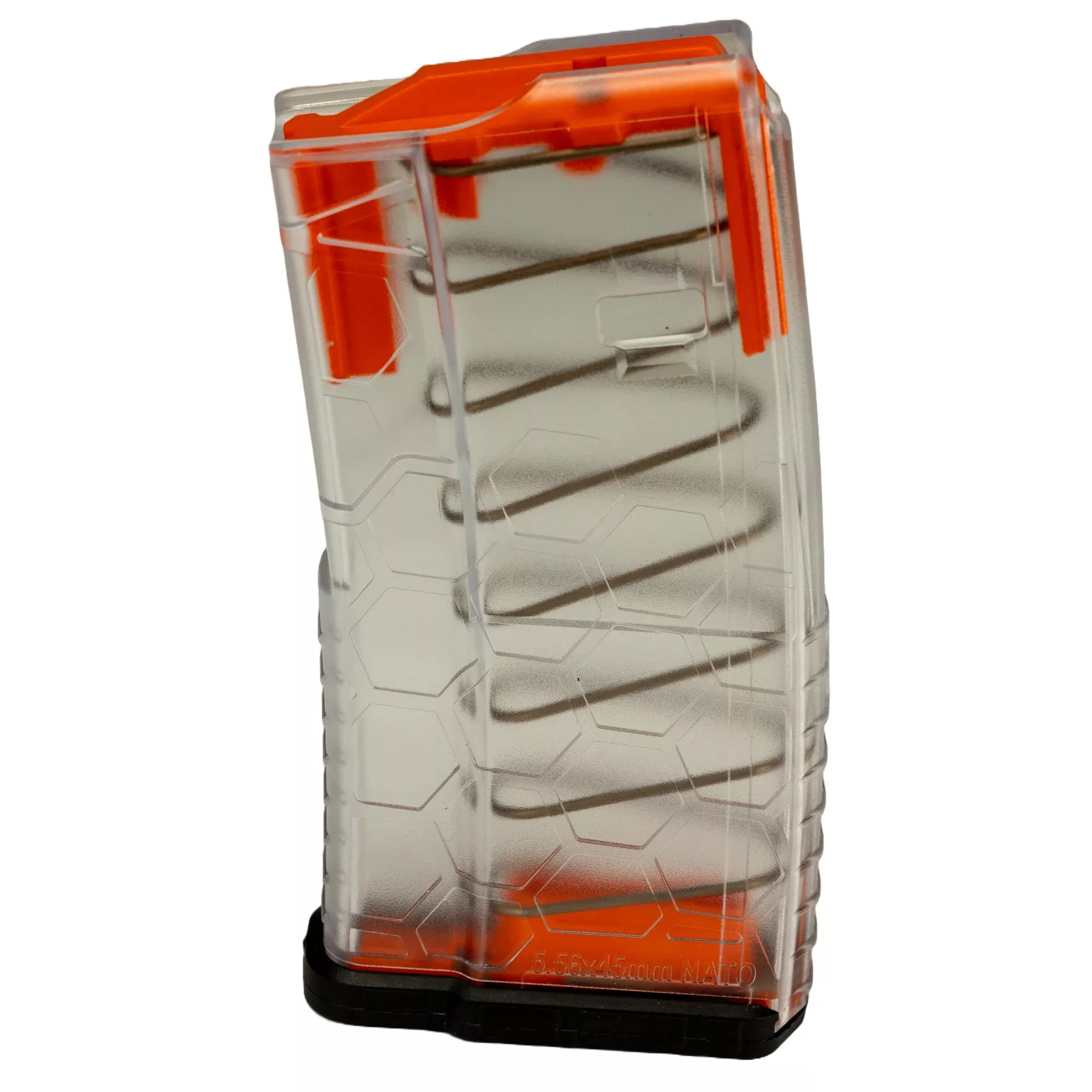 HEXMAG Series 2 Shorty AR-15 20-Round Magazine, Translucent Clear, HX20-AR15S2-CLR