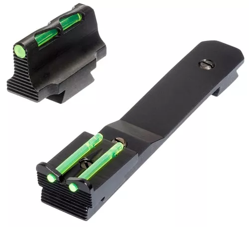HiViz HHVS41 Henry Rifles Sight SetBlack Interchangeable Front & Rear Sight for Henry Rifles