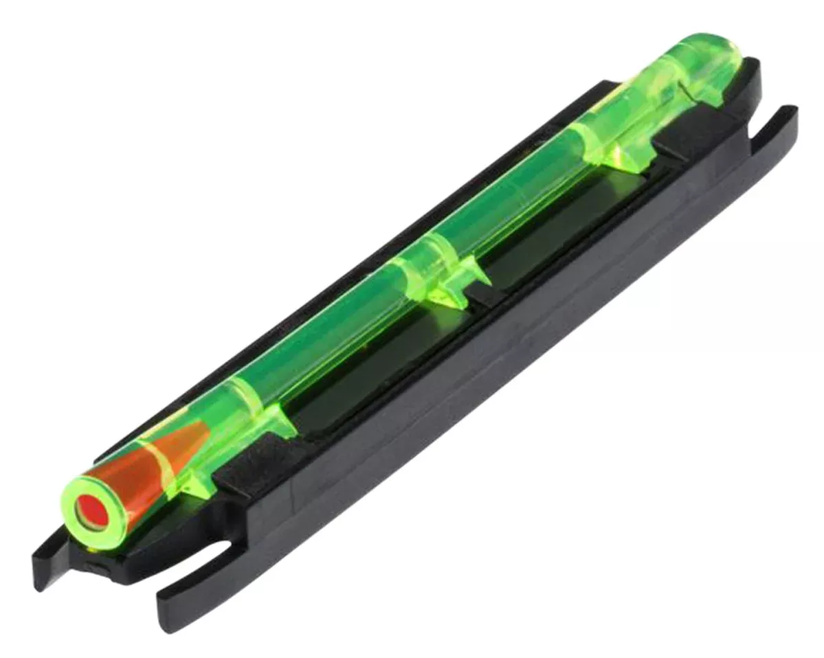 HiViz M400 M-Series Magnetic Front SightBlack | Green with Red Center Fiber Optic Front Sight