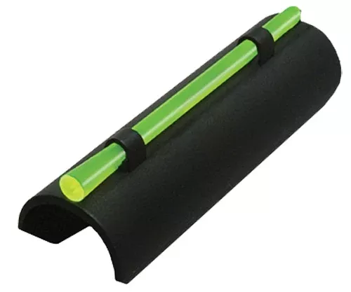 HiViz MPB MPB Plain Barrel Snap-On Front SightBlack | Green/Red Fiber Optic