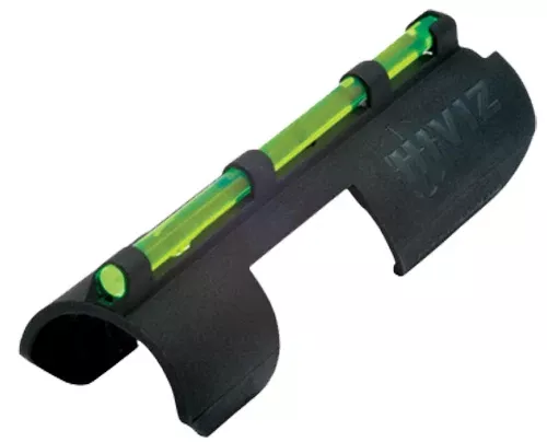 HiViz MPBTAC MPB-TAC Plain Barrel Snap-On Front SightBlack | Green/Red Fiber Optic
