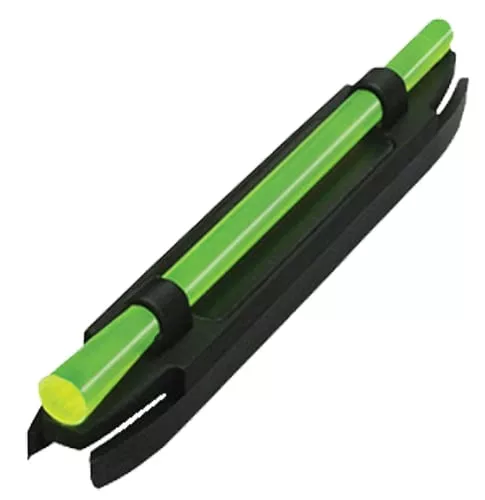 HiViz S400G S-Series Magnetic Front SightBlack | Green Fiber Optic