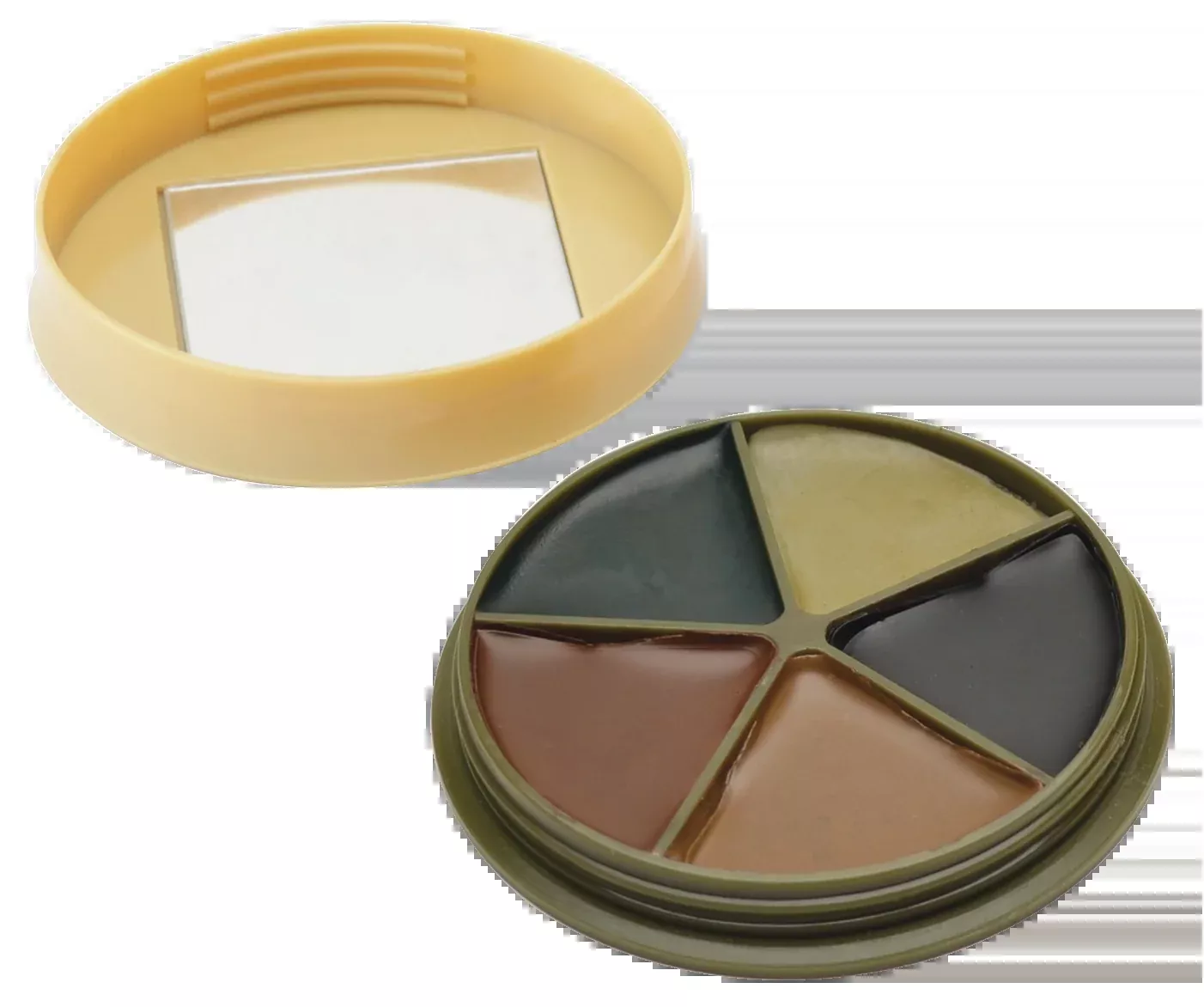 HME CMOFP5 5-Color Camo Face Paint Kit - Black/Brown/Green/Sand/Light Green