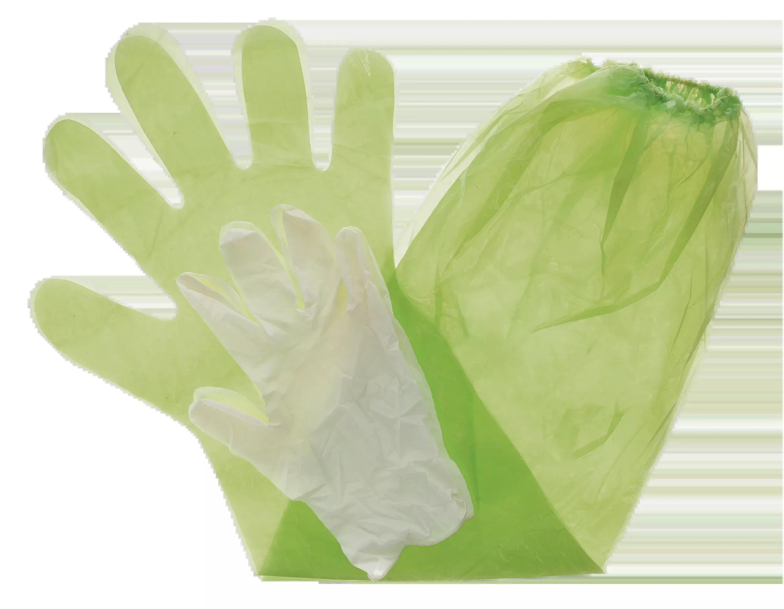 HME GCG4 Game Cleaning Gloves Green Shoulder Length/Form Fitting OSFA - 4 Pack