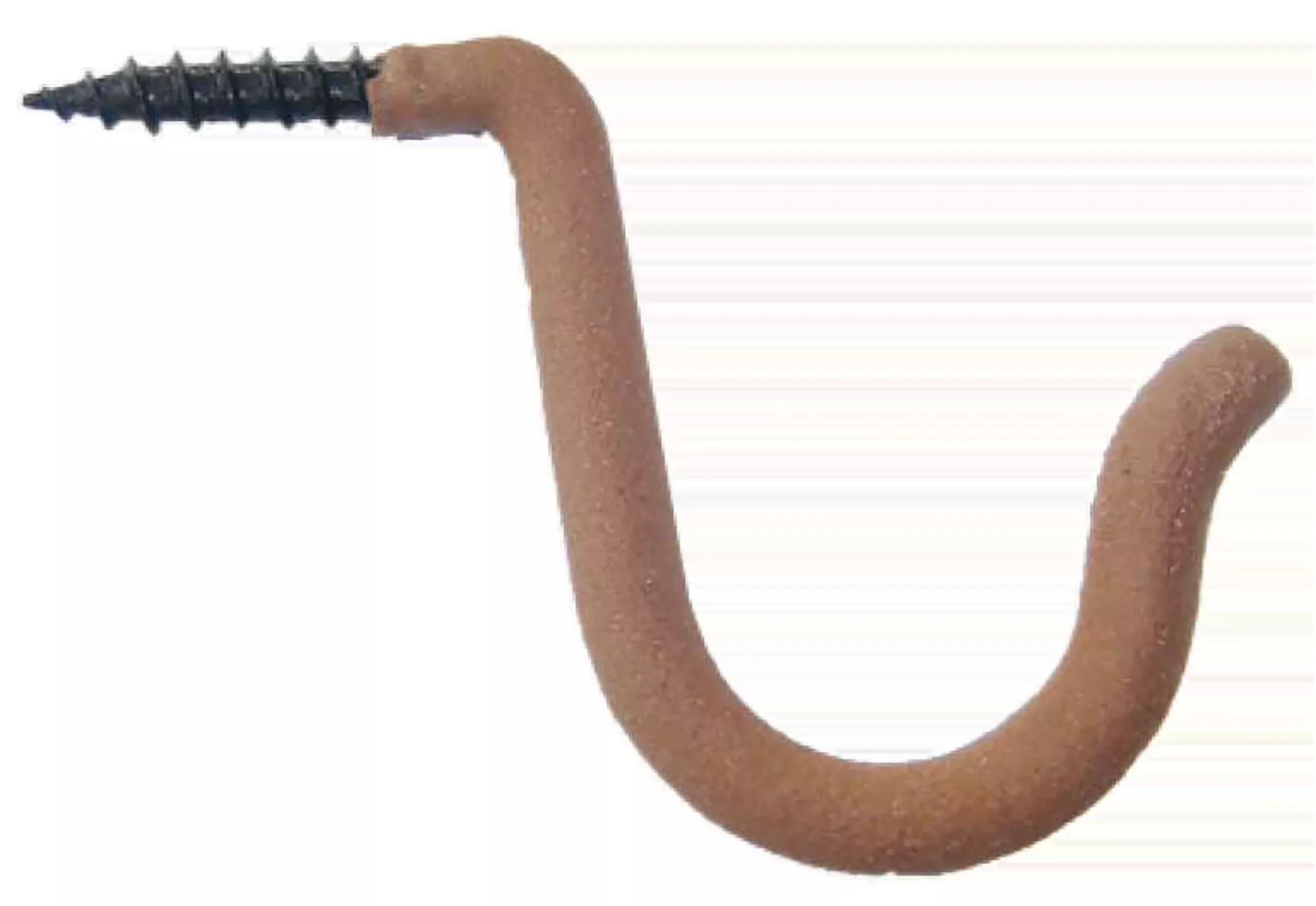 HME SAH-6 Accessory Hook Single 6-Pack Steel Brown Screw-In Tree Hook