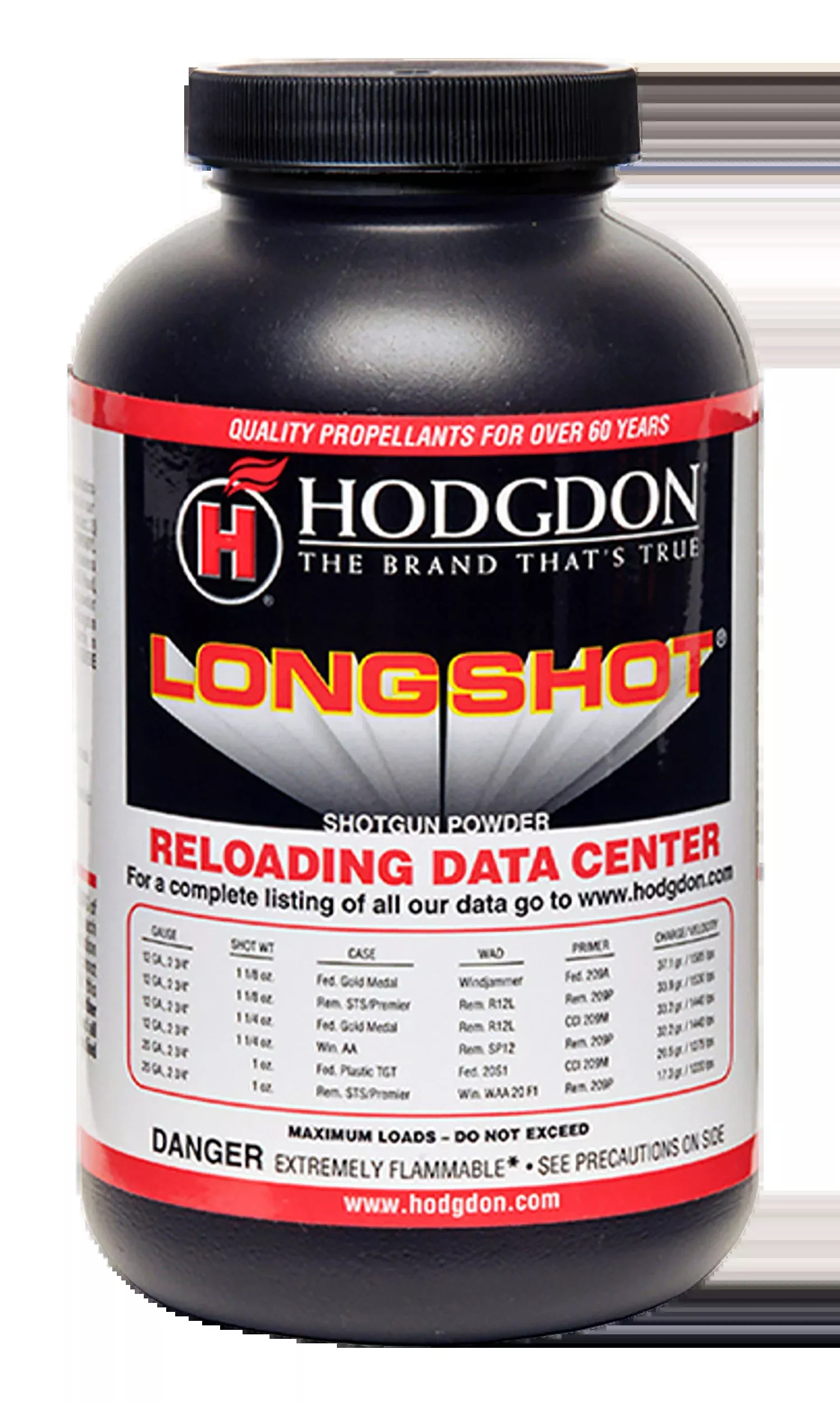 Hodgdon Longshot Spherical Smokeless Shotshell Powder 1 lb