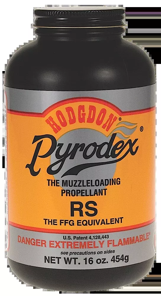 Hodgdon Pyrodex RS Muzzleloading Propellant Powder, 1 lb FFg (2F) Equivalent RS