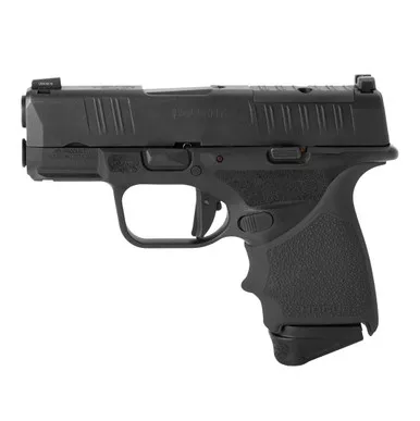 Hogue HandALL Beavertail Grip Sleeve for Springfield Hellcat - Black Rubber