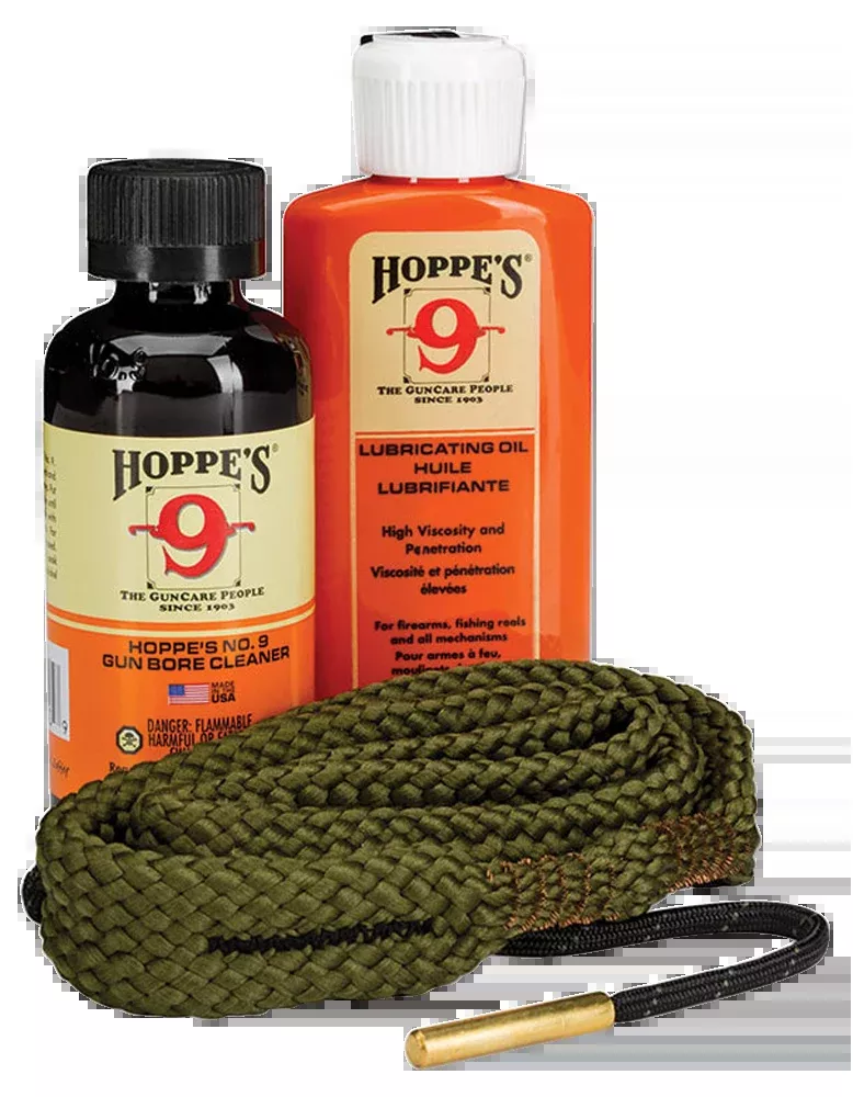 Hoppes 1-2-3 Done 45 Cal Pistol Cleaning Kit - Clam Package