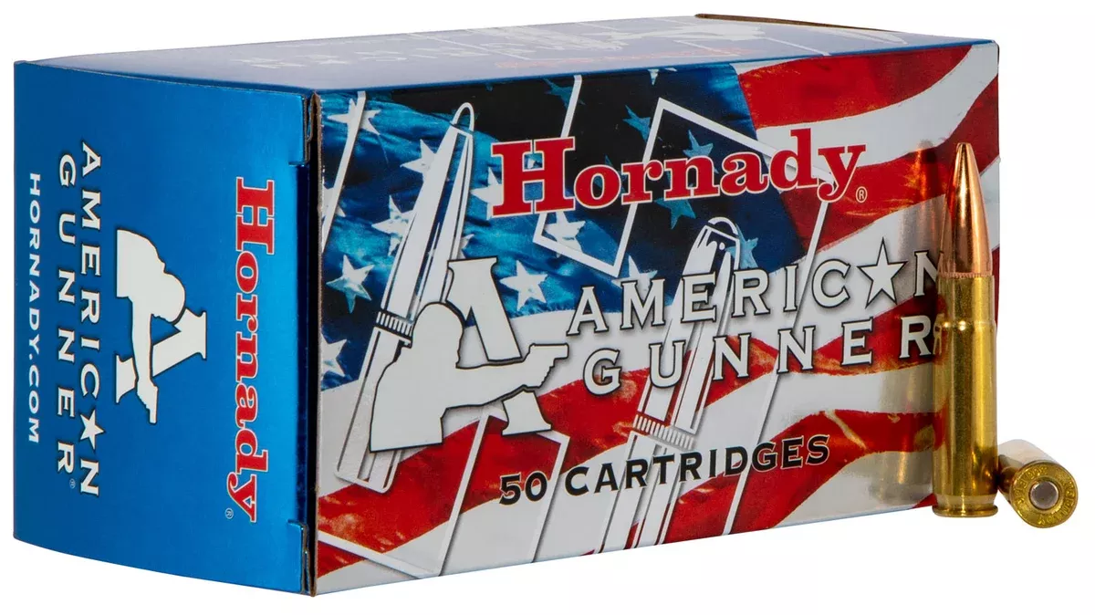 Hornady 80897 American Gunner300Blackout 125gr Hollow Point 50 Per Box/10 Case