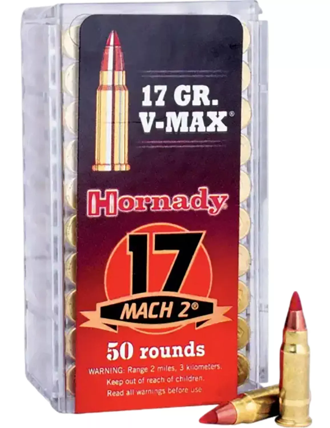 Hornady 83177 Varmint Express17 HM2 17 gr Hornady V Max 50 Per Box/ 100 Case