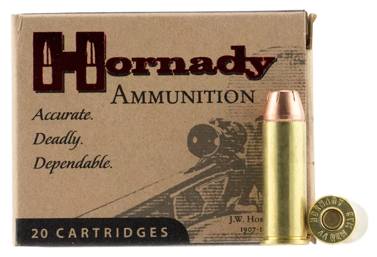 Hornady 9085 Custom44RemMag 240gr Hornady XTP Hollow Point 20 Per Box/10 Case