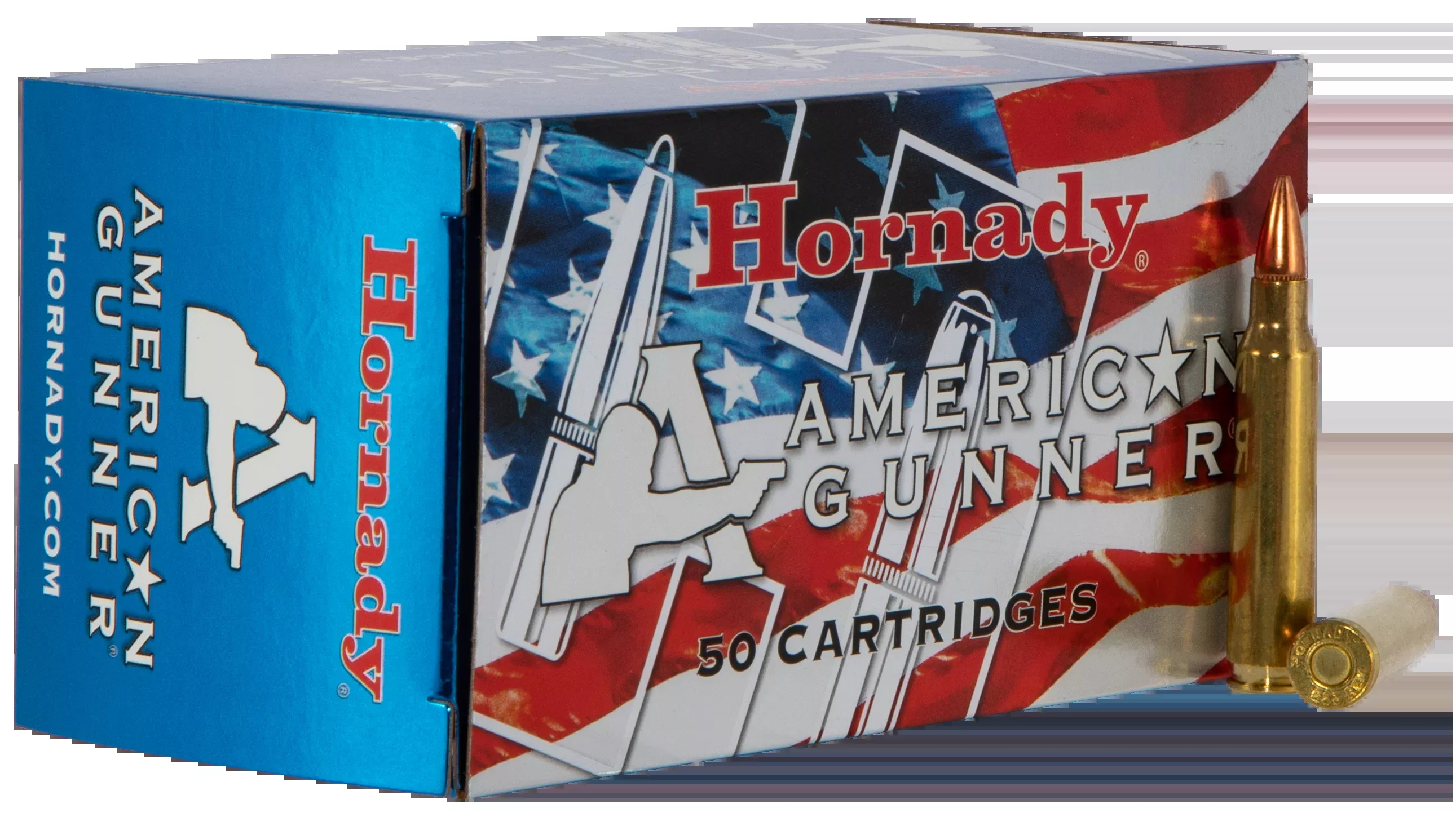 Hornady American Gunner 7.62x39mm 123gr Hollow Point Match 50/10 - Box or Case
