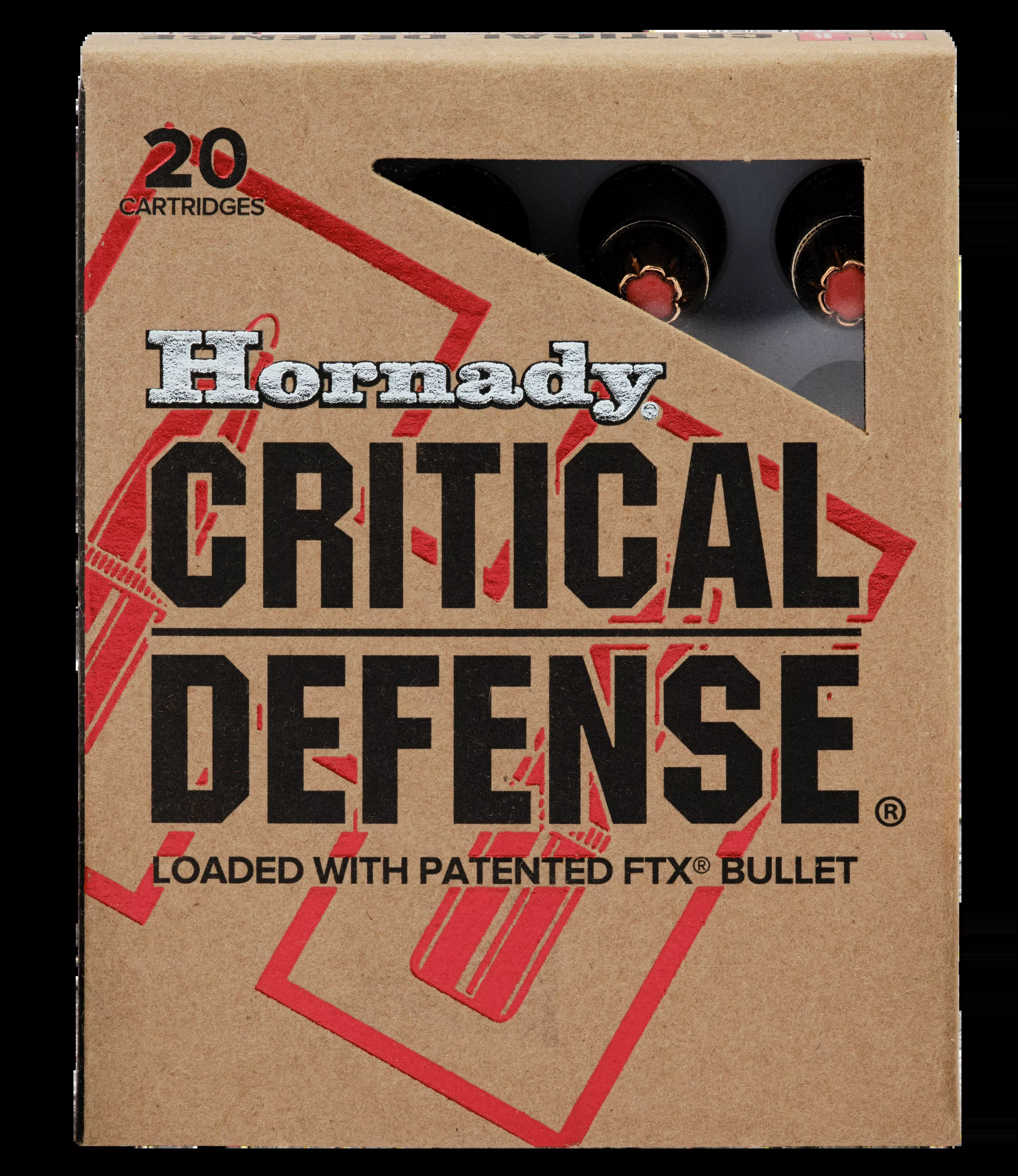 Hornady Critical Defense 223 Rem 55gr FTX - Box or Case