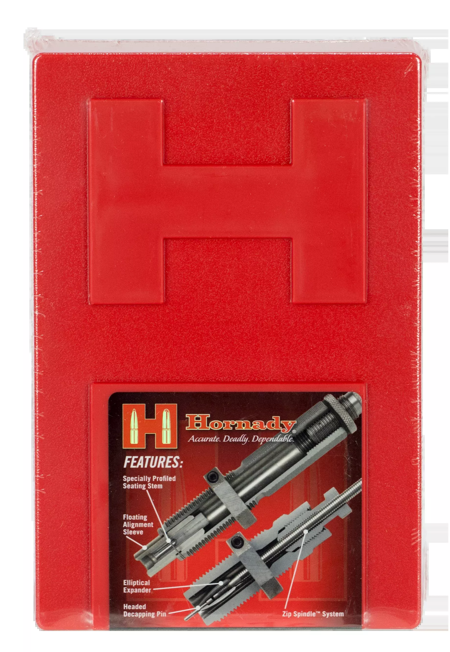 Hornady Custom Grade Series I 2-Die Set 308 Win Full Length Sizing & Seater