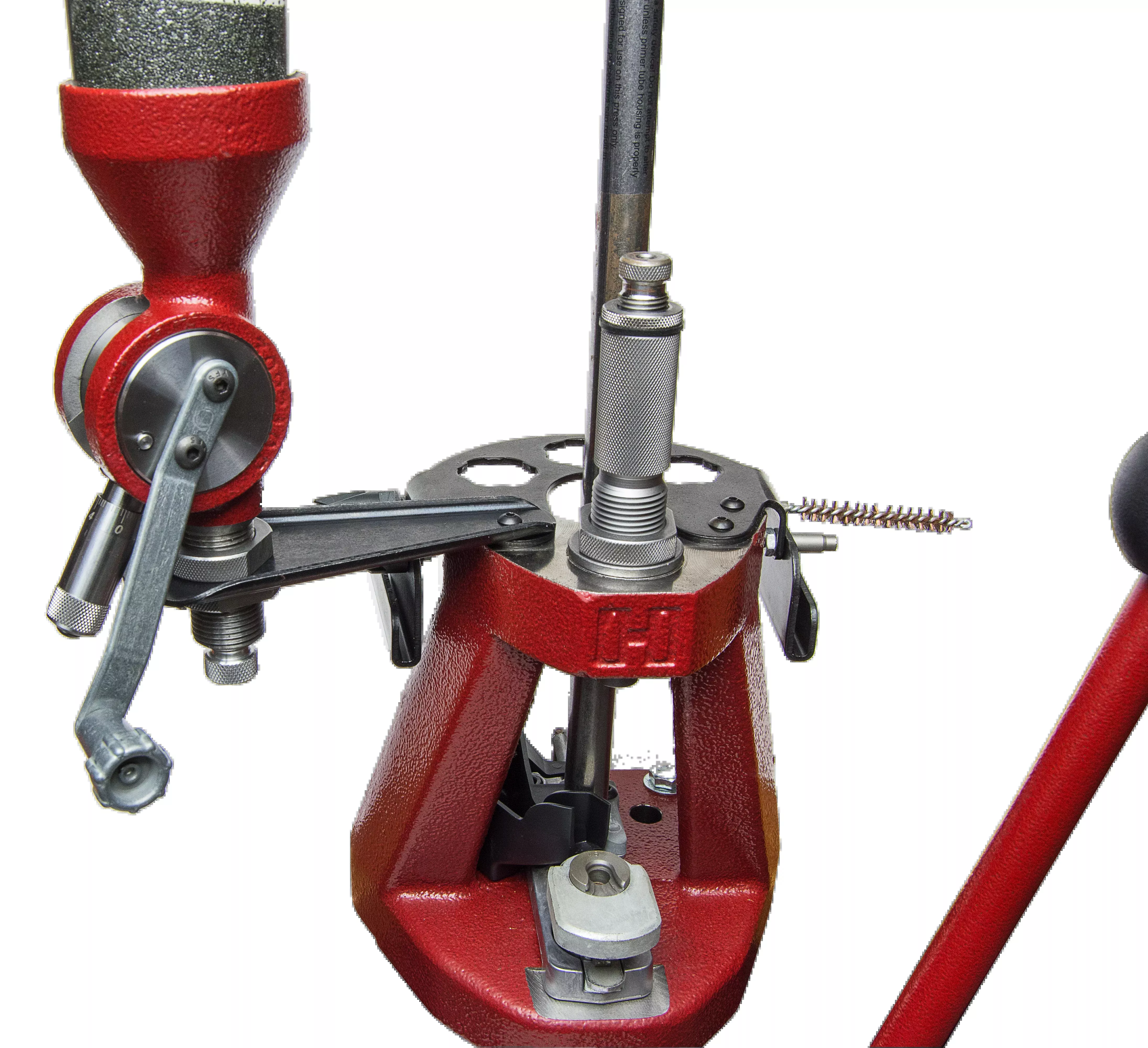Hornady Lock-N-Load Iron Press Powder Measure Bracket - Silver