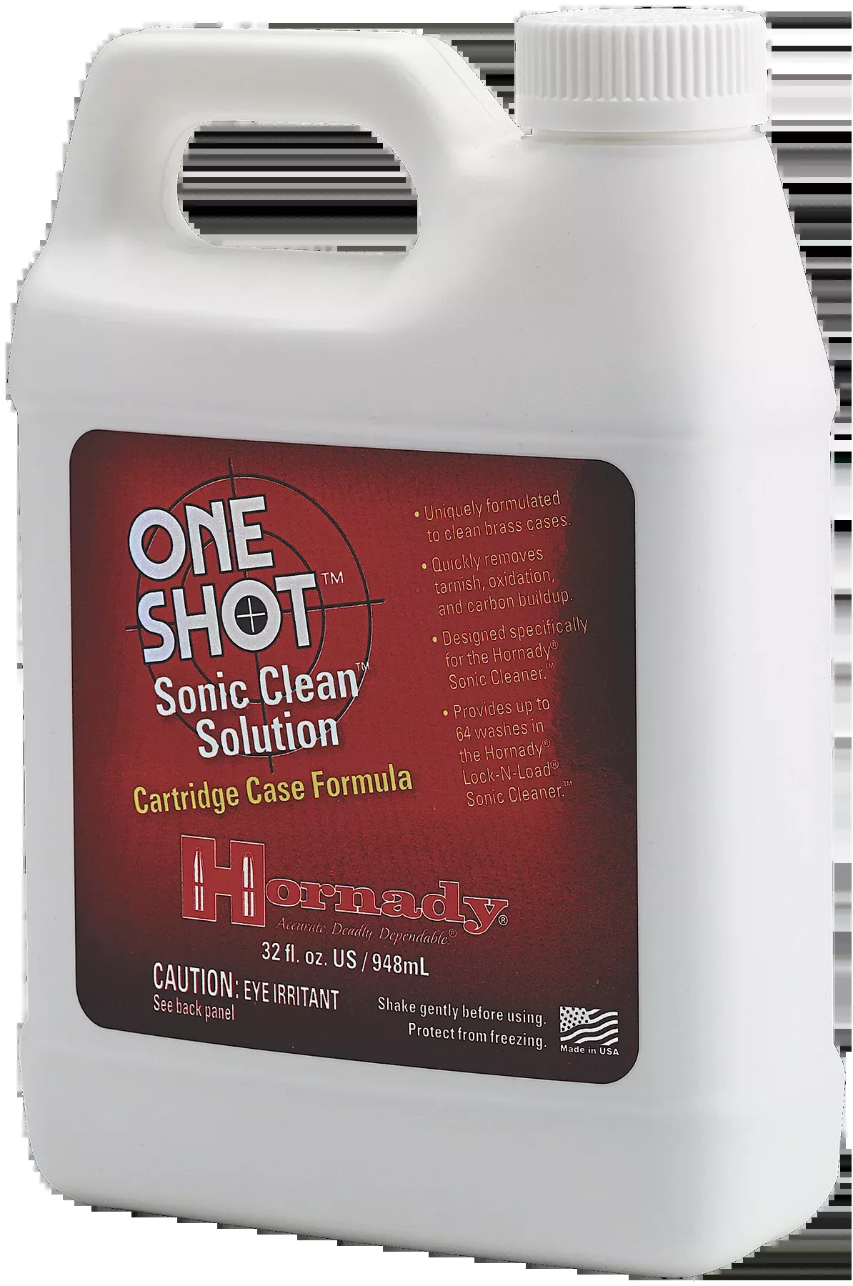 Hornady One Shot Sonic Clean 32 oz Gun Cleaning Solution