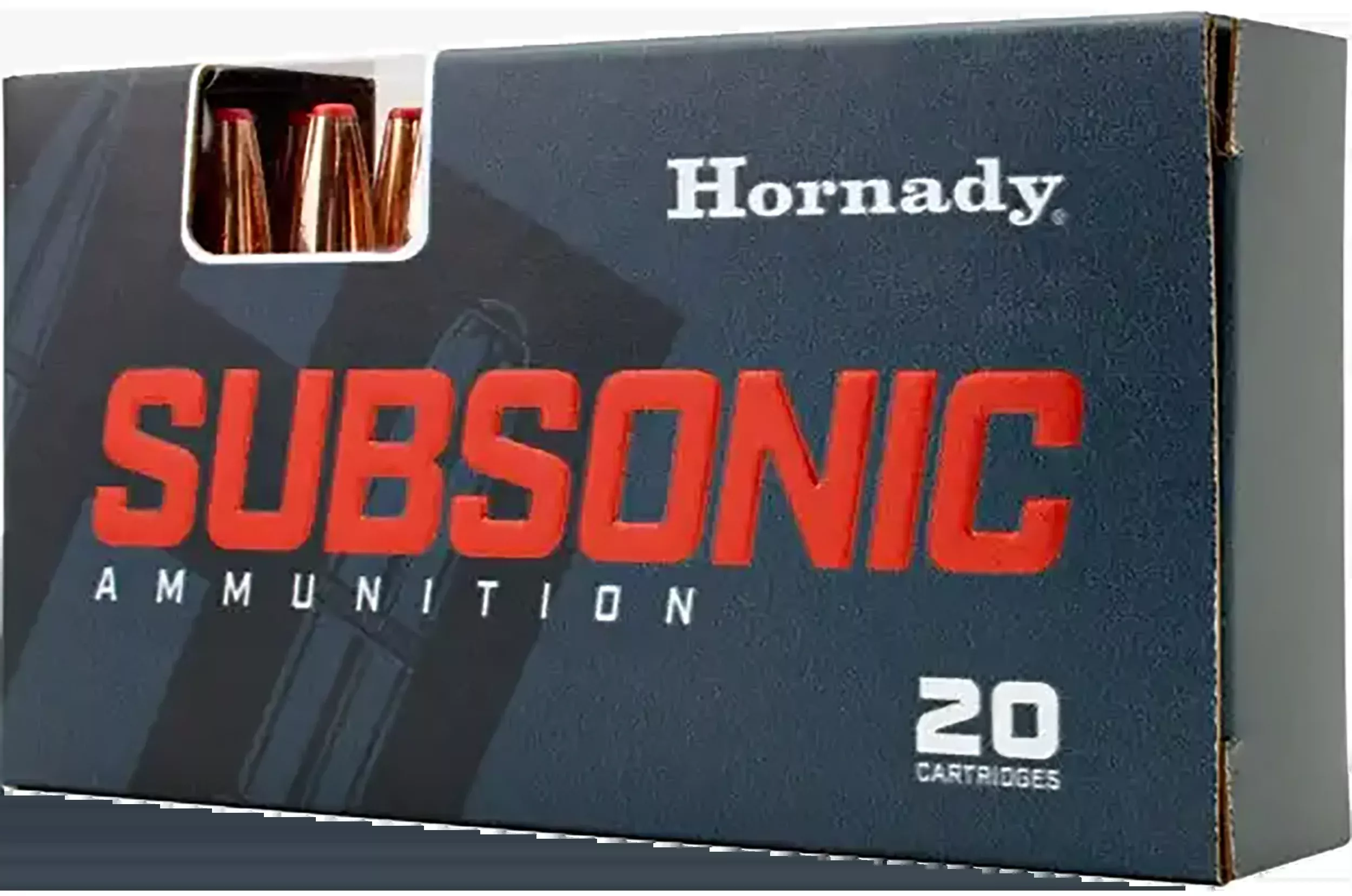 Hornady Subsonic 45-70 Government 410gr Sub-X 20rd Box/10 Case - Box or Case