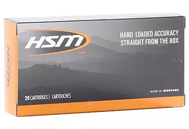 HSM Ammunition 5.56NATO - 55gr, Blue Tip Sierra Blitz King, 20 Rounds per box