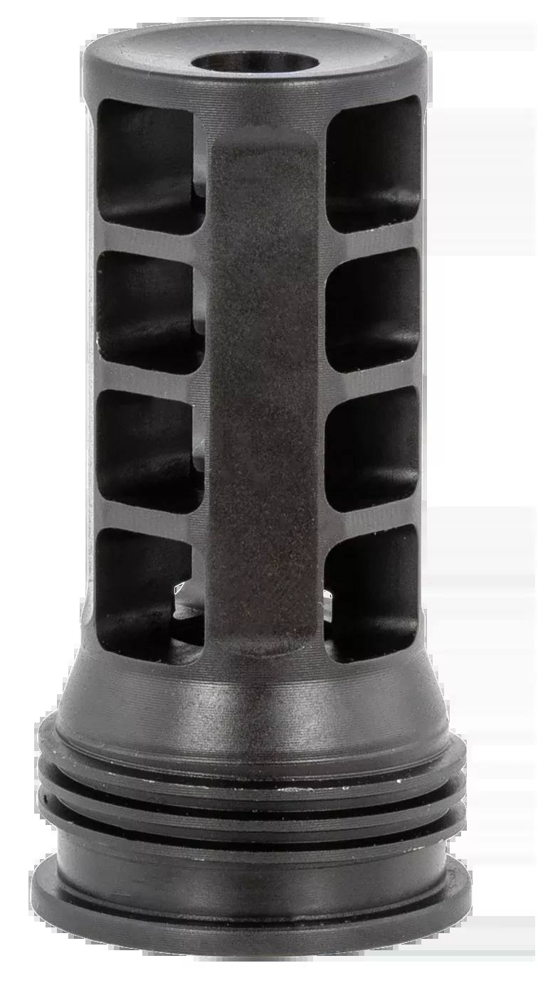 Huxwrx QD 762 Muzzle Brake 30 Cal 1/2x28 Black 2.30" AR-Platform