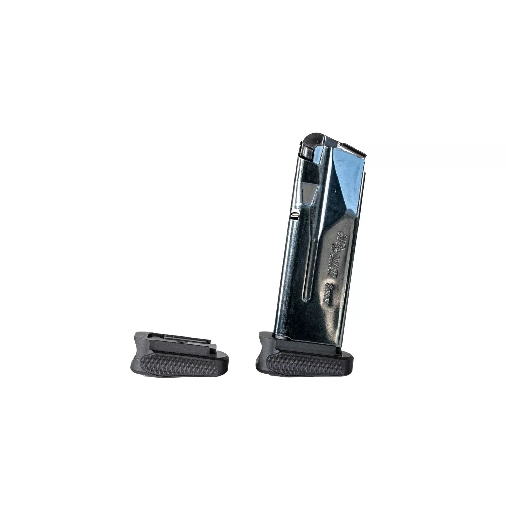 Icarus Precision A.C.E. 365XL Magazine B-ACE Base Pads, Billet Aluminum, Black 2-Pack 365_BASE_XL_BLK_2PK
