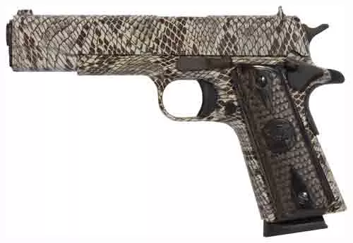 IVER JOHNSON 1911A1 COPPERHEAD – 45ACP 5″ FS 8RD SNAKESKIN