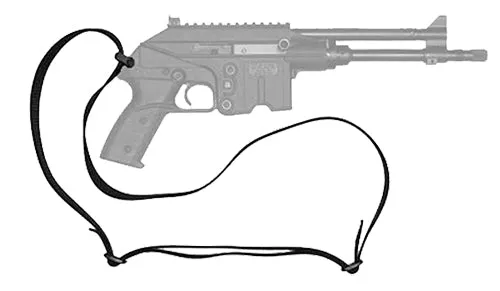 Kel-Tec PLRSU915 PLR Single Point Adjustable Sling Black Nylon 1.25"