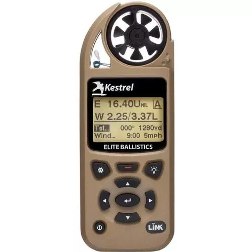 Kestrel Elite Weather Meter w/ Applied Ballistics w/ Link Tan