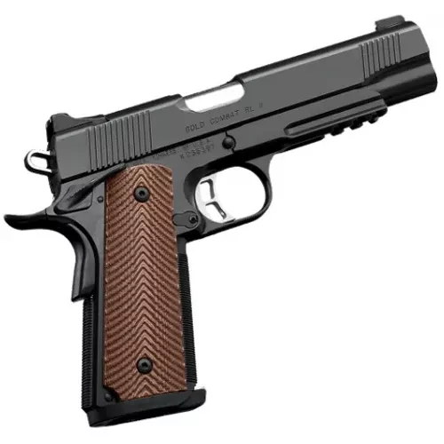 KIMBER GOLD COMBAT RL II 5" 45 ACP MICARTA GRIPS
