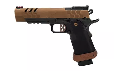 Kimber Mfg.,inc 3500053 2K11 Target (OR)9mm 20+1 5" High Polished w/ Coyote PVD, Brush Polish Flats w/ DLC Coating Stainless Steel Slide Aluminum Grip