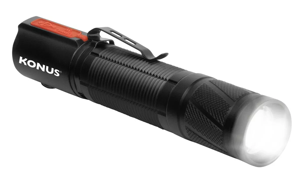 Konus 3931 KonusLight RC-7Black 1200 Lumens White LED