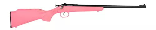 KSA CRICKETT PINK SYN 22LR GOLD WEBBED BLUED