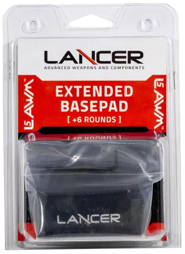 Lancer L5AWM +6 Extended Basepads - Black
