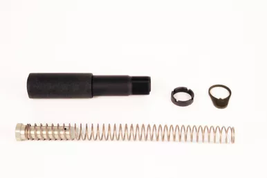 LBE Unlimited Pistol Buffer Kit Anodized Black - PBUFKT-BLK