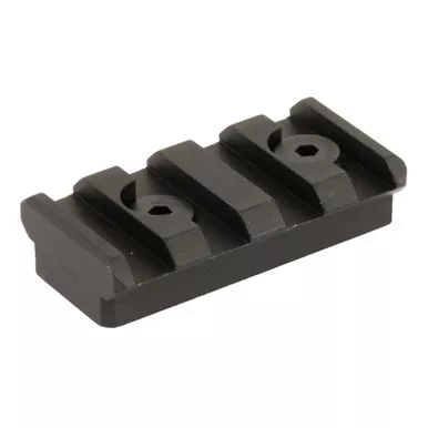 Leaper's Inc - UTG Pro 4-Slot Keymod Picatinny Rail Section - MTURS04S