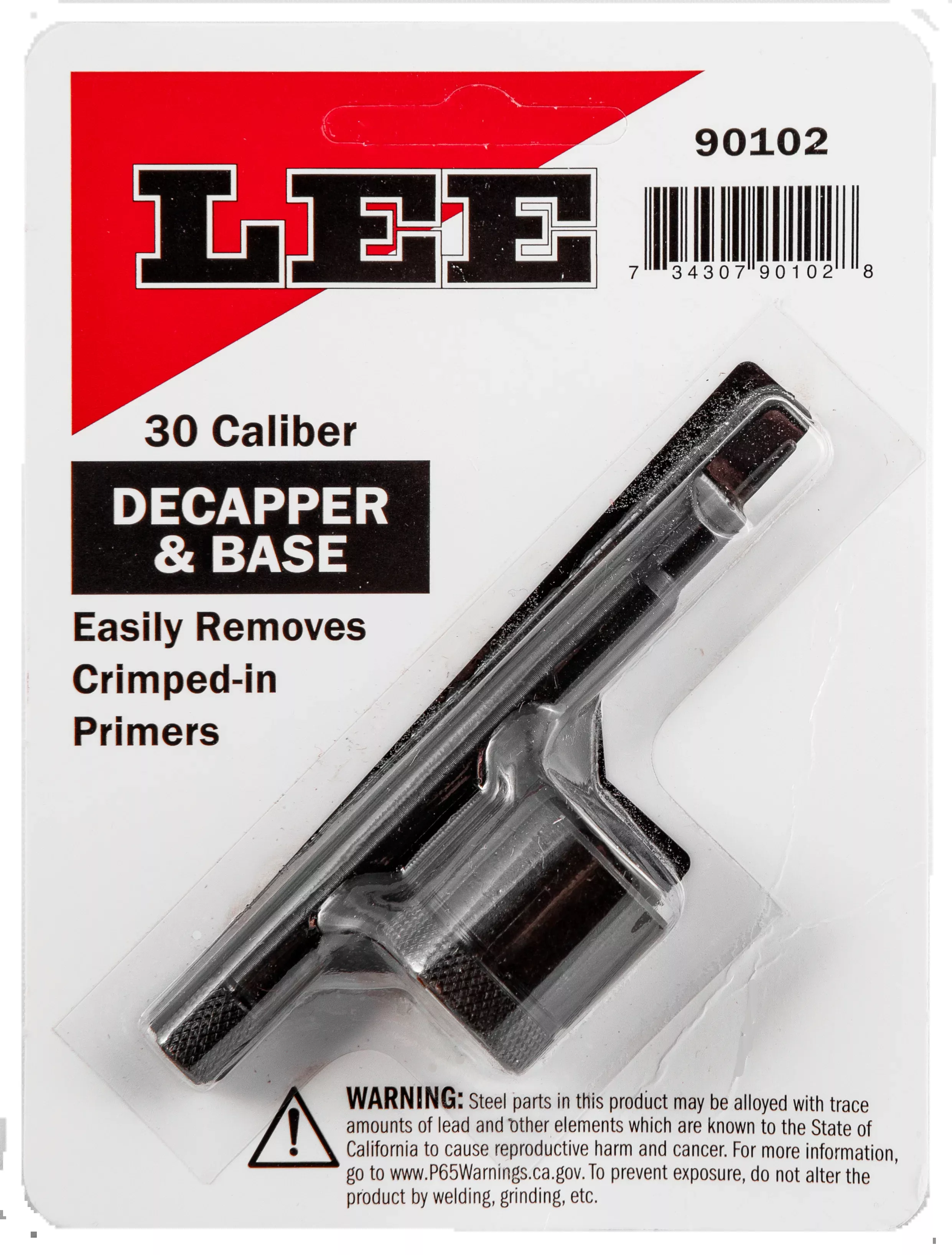 Lee 90103 Decapper & Base 22 Caliber
