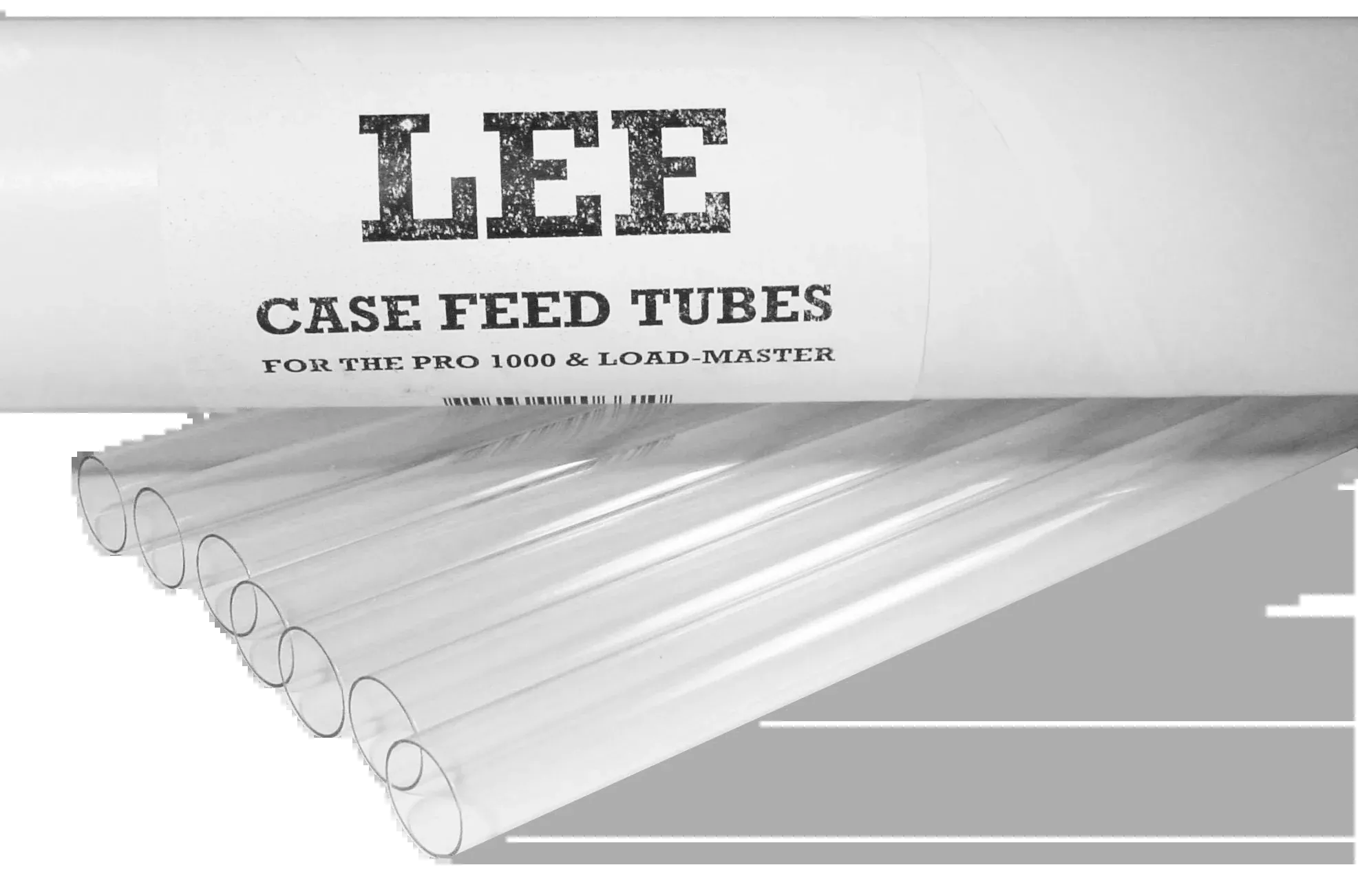 Lee 90661 Case Feeder Tubes Clear Plastic Multi-Caliber 7-Pack