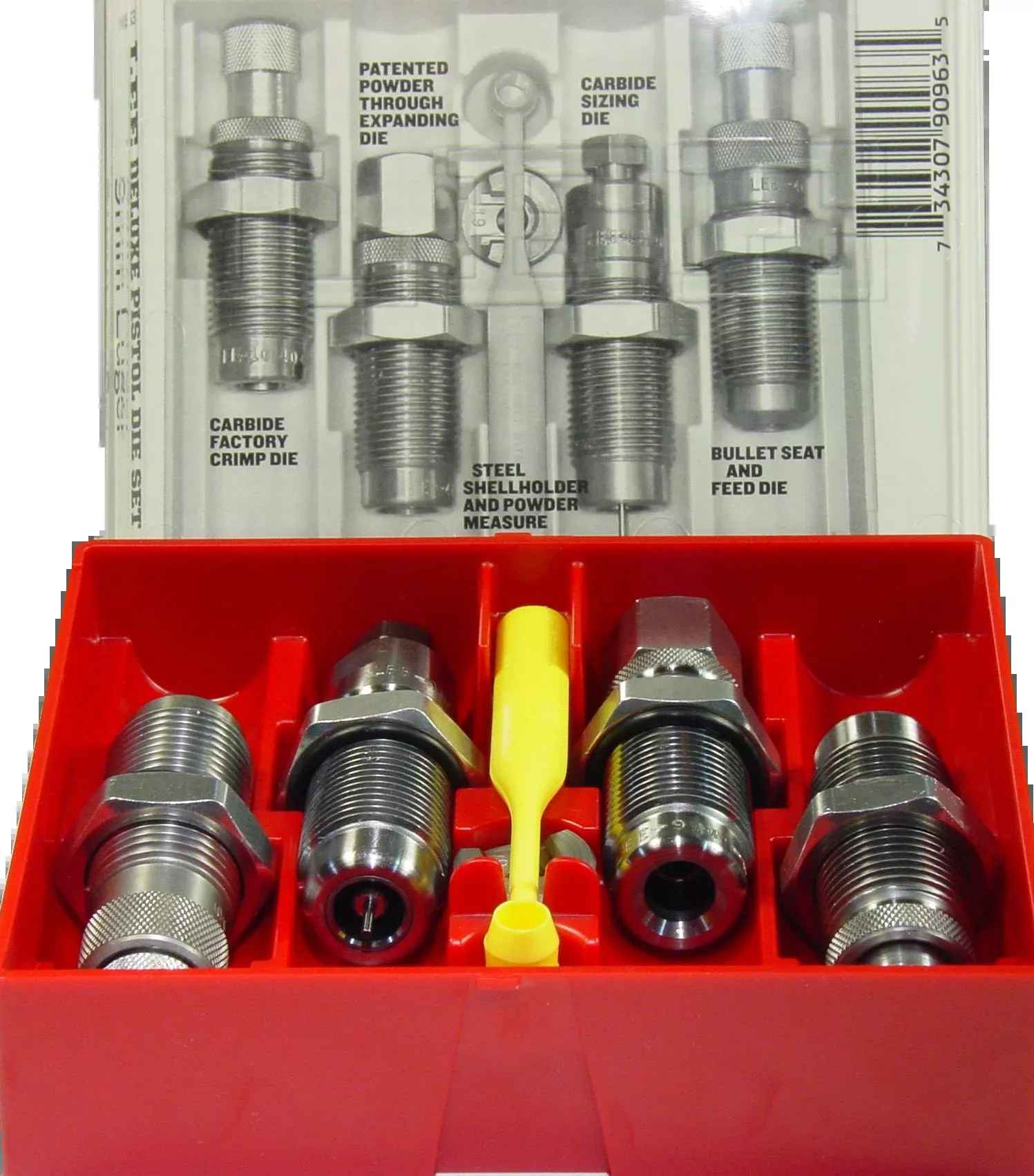 Lee Precision Deluxe 4-Die Set 9mm Luger Carbide