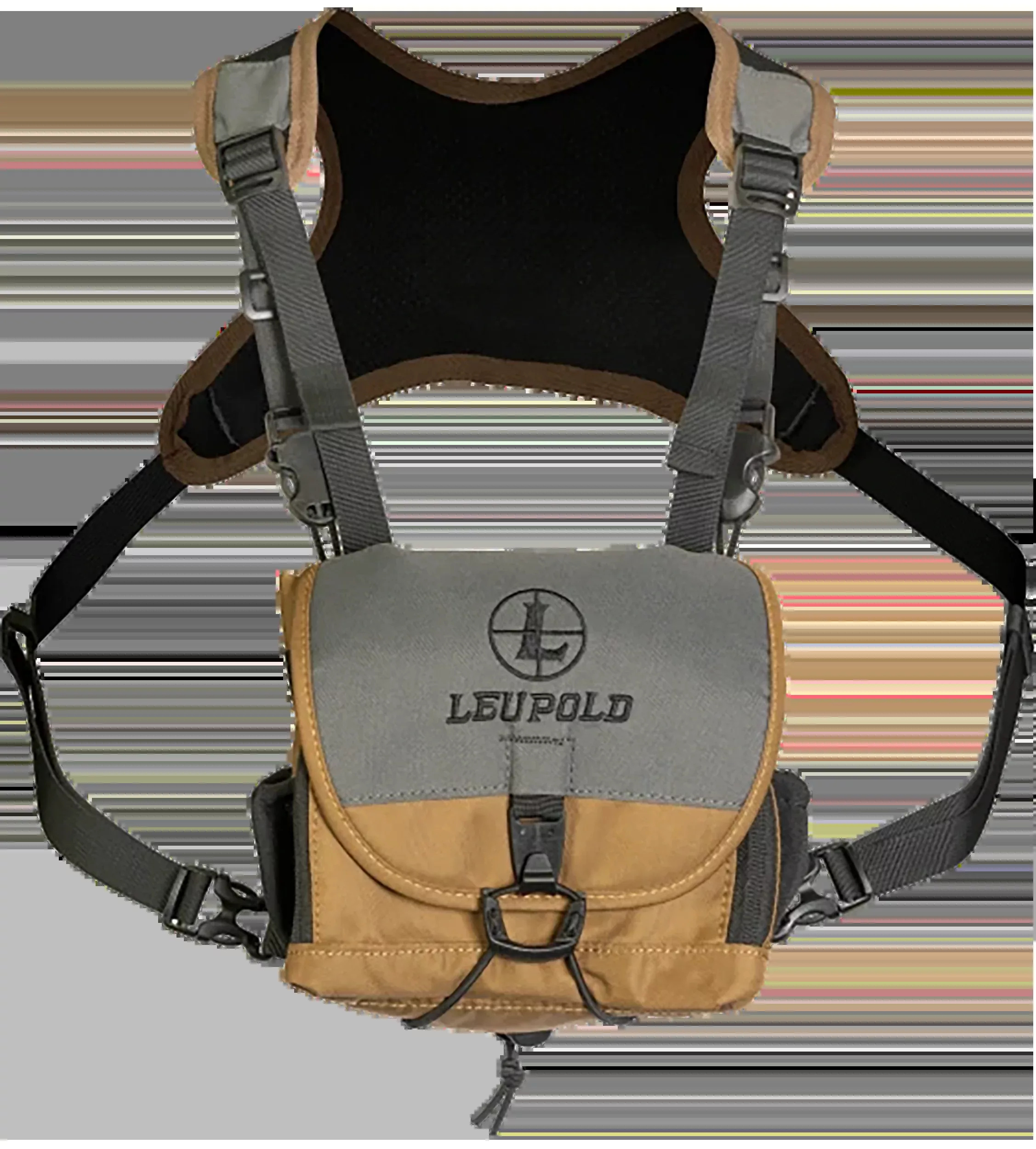 Leupold GO Afield Binocular Harness XF Shadow Gray/Black 600D Polyester - Adjustable
