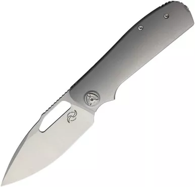 Liong Mah Designs Field Duty Sculpted Titanium - 4" M390 Blade,Sculpted Titanium Frame